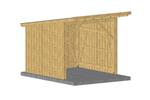 Weidestal 3,5 x 3,5 m - Omheiningen & poorten